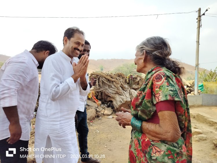 ఎన్నికల ప్రచారంలో పాల్గొన్న కదిరి కందికుంట వెంకటప్రసాద్