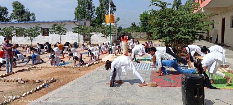 సంపూర్ణ ఆరోగ్యం యోగ తోనే సాధ్యం:-